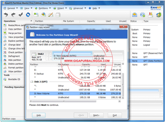 EaseUS Disk Copy 5.5.20230614 for windows instal